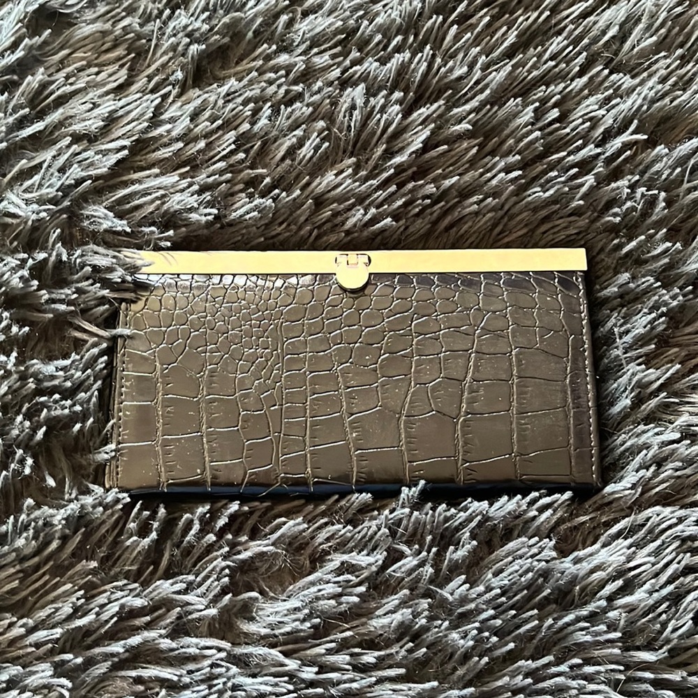 Black Clutch Wallet